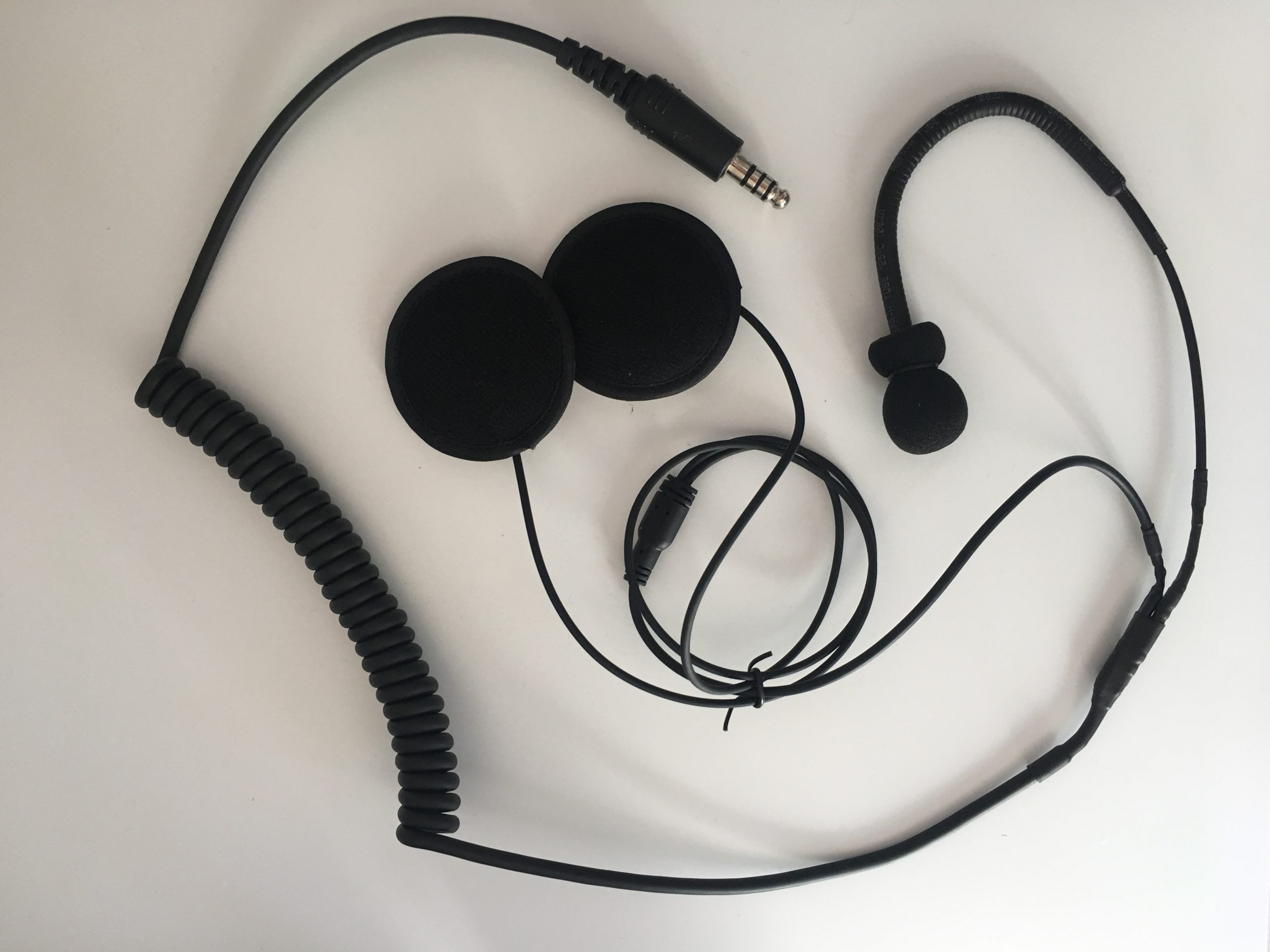 Raceline IMSA Digital 4 way Helmet Kit with coil cable and speakers | RDHKCLSPKR