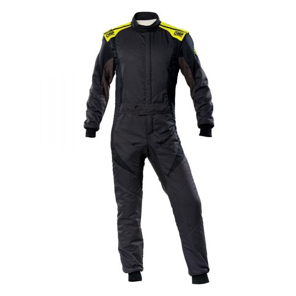 OMP First Evo Suit MY2020 - Anthracite-Yellow