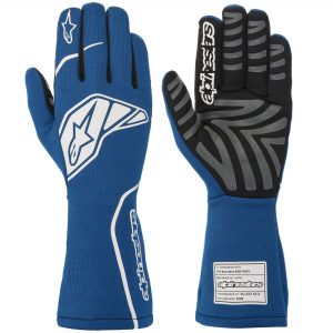 Alpinestars Tech 1 Start V2 Race Gloves - Blue-White