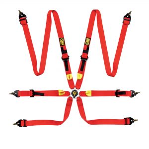 OMP First 2 Harness Red