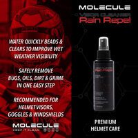 molecule rain repel