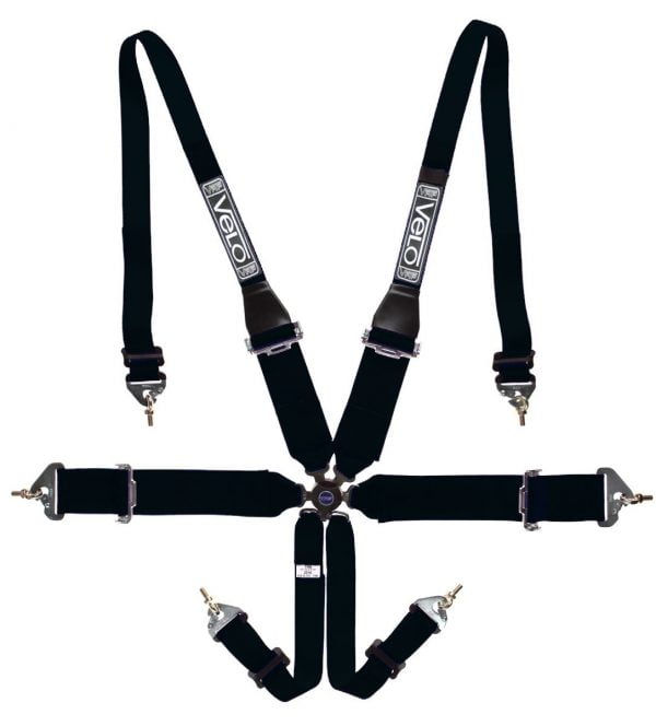 Velo-magnum-HANS-harness-blk