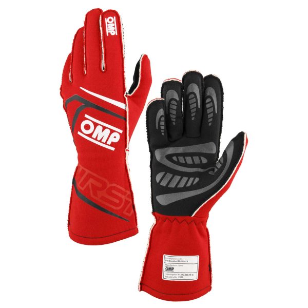 first gloves red